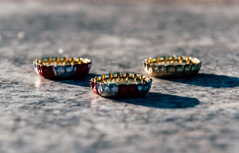 Bottle Cap Memory Game